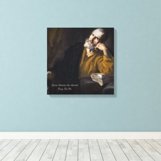 Saint Andrew The Apostle Canvas Afdruk (Insitu (Houten vloer))