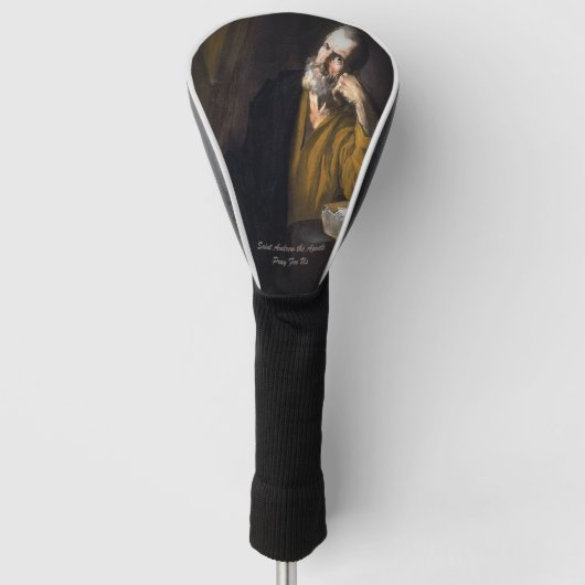 Saint Andrew The Apostle Golfheadcover (Voorkant)