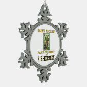 SAINT ANDREW TIN SNEEUWVLOK ORNAMENT (Links)