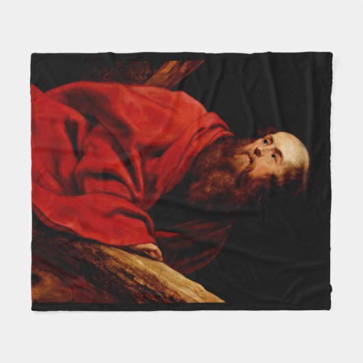Saint Andrew van Peter Paul Rubens Fleece Deken (Voorkant (Horizontaal))