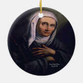 Saint Angela Merici Keramisch Ornament (Achterkant)