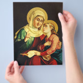 Saint Ann en Virgin Mary Flyer (Hand)