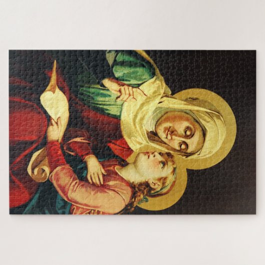 Saint Ann en Virgin Mary Legpuzzel (Horizontaal)