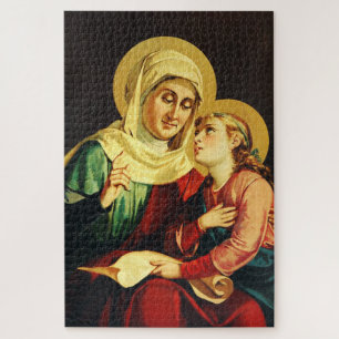 Saint Ann en Virgin Mary Legpuzzel