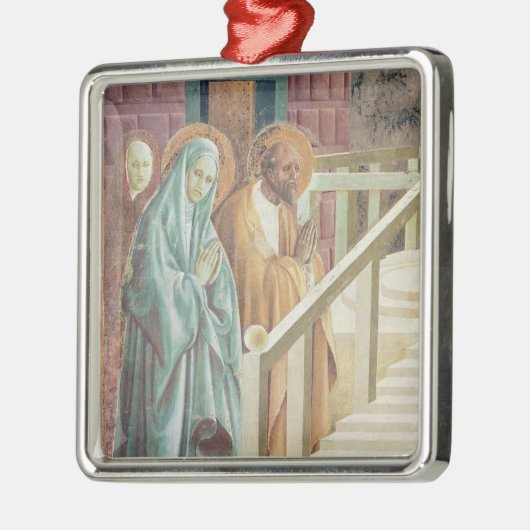 Saint Anne en Joachim op de presentatie van Metalen Ornament (Links)