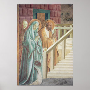 Saint Anne en Joachim op de presentatie van Poster