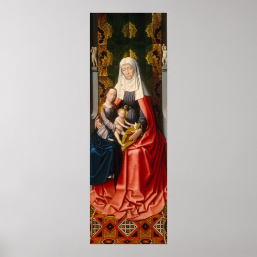 Saint Anne - Gerard David Fine Art Poster (Voorkant)