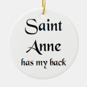 saint anne keramisch ornament (Voorkant)