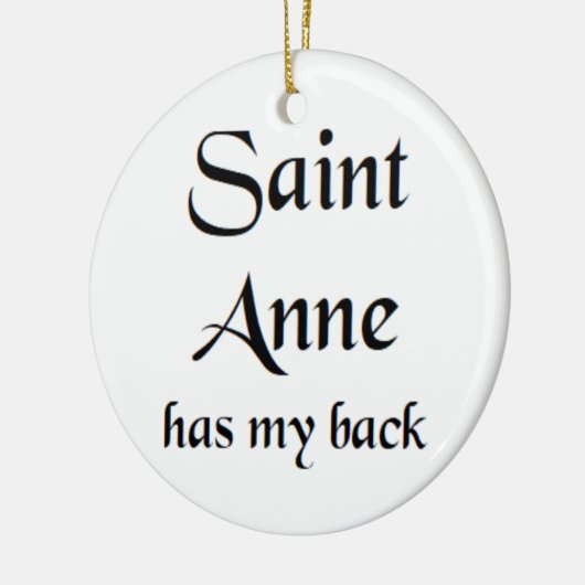 saint anne keramisch ornament (Links)