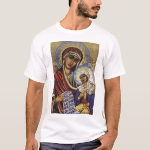 Saint Anne met Theotokos T-shirt