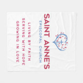 Saint Anne's Blanket Fleece Deken (Voorkant (Horizontaal))