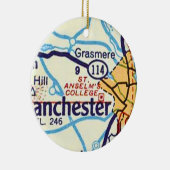 Saint Anselm College Kaart Ornament (Rechts)