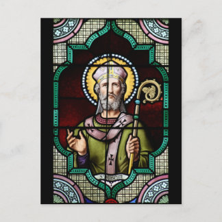 Saint-Anselm-Glas in lood van Canterbury Briefkaart
