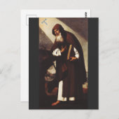 Saint Anthony de Abbot Briefkaart (Voorkant / Achterkant)