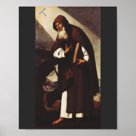 Saint Anthony de Abbot Poster