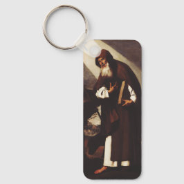 Saint Anthony de Abbot Sleutelhanger
