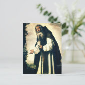 Saint Anthony de Anchorite Briefkaart (Staand voorkant)