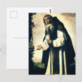 Saint Anthony de Anchorite Briefkaart (Voorkant / Achterkant)