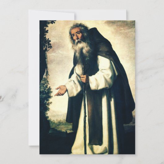 Saint Anthony de Anchorite Kaart (Voorkant)