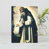 Saint Anthony de Anchorite Kaart (Staand voorkant)