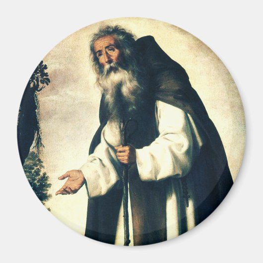 Saint Anthony de Anchorite Magneet (Voorkant)