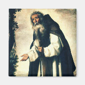 Saint Anthony de Anchorite Magneet (Voorkant)