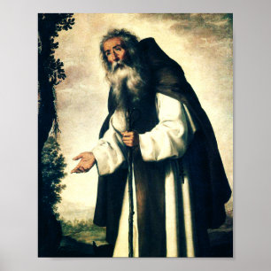 Saint Anthony de Anchorite Poster