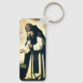 Saint Anthony de Anchorite Sleutelhanger (Achterkant)