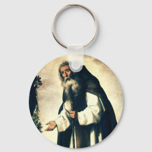 Saint Anthony de Anchorite Sleutelhanger