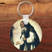 Saint Anthony de Anchorite Sleutelhanger (Voorkant)