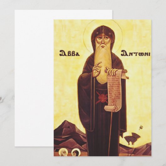 Saint Anthony de Grote Kaart (Voorkant / Achterkant)