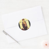 Saint Anthony de Grote Ronde Sticker (Envelop)