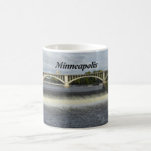 Saint-Anthony-Herfsten Minneapolis Fotokoffie Mok