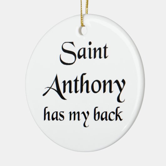 saint anthony keramisch ornament (Links)