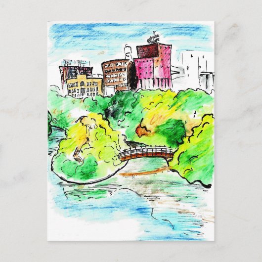 Saint Anthony Main, Minneapolis, MN-Briefkaart Briefkaart (Voorkant)