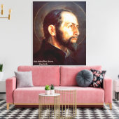Saint Anthony Maria Zaccaria Canvas Afdruk (Insitu (Woonkamer))