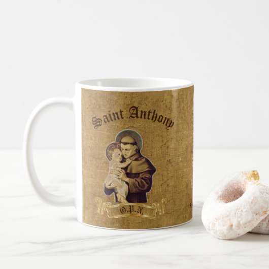 Saint Anthony Mok Ora Pro Nobis (Met donut)