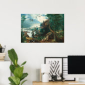 Saint Anthony - Pieter Bruegel Fine Art Poster (Thuiskantoor)