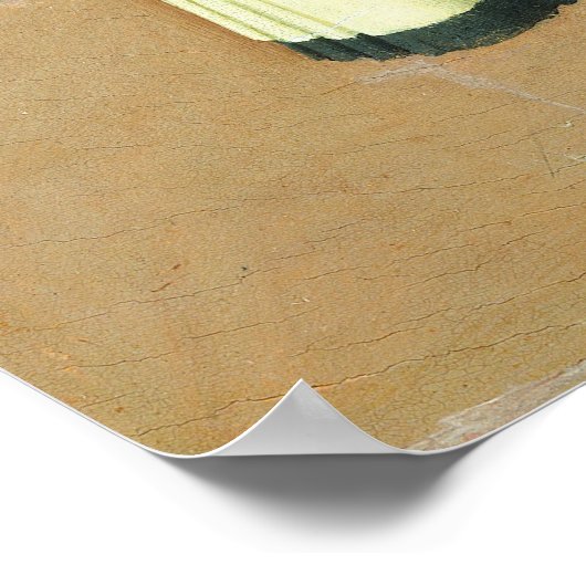 Saint Anthony - Sano di Pietro Fine Art Poster (Hoek)