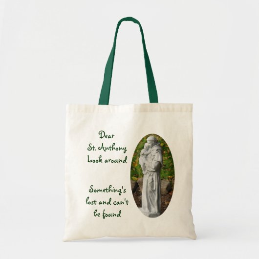 Saint Anthony Tote Bag (Voorkant)