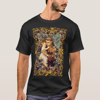 Saint-Anthony van de katholieke Padua St. T-shirt