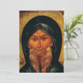 Saint Anthony van de woestijn Kaart (Staand voorkant)