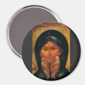 Saint Anthony van de woestijn Magneet (Voorkant / Achterkant)