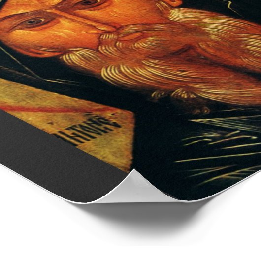 Saint Anthony van de woestijn Poster (Hoek)