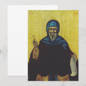 Saint-Anthony van Egypte Kaart (Voorkant / Achterkant)