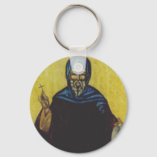 Saint-Anthony van Egypte Sleutelhanger
