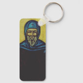 Saint-Anthony van Egypte Sleutelhanger (Achterkant)