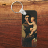 Saint Anthony van Padua door Luca Giordano Sleutelhanger (Voorkant)