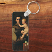 Saint Anthony van Padua door Luca Giordano Sleutelhanger (Achterkant)