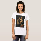 Saint Anthony van Padua door Luca Giordano T-shirt (Voorkant volledig)
